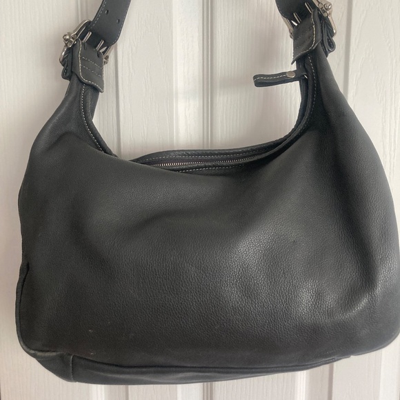 Longchamp Leather Buckle Pocket Hobo - Picture 3 of 15